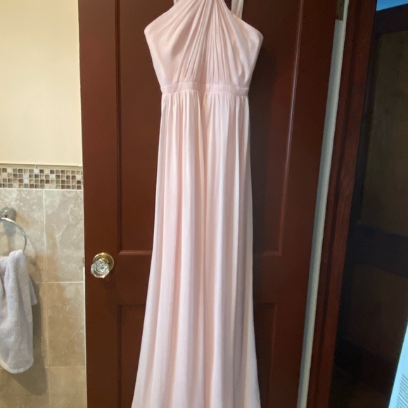 Blush Pink Bridal / Prom Gown 59” long - Picture 7 of 10